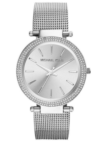 Marque: Michael Kors Modèle: MESH DARCI Boîtier: Diamètre : 39 mm Epaisseur : 7,5 mm Acier inoxydable GOLD Cadran: Verre : Minéral GOLD Bracelet: Largeur : 18 mm Acier inoxydable GOLD Etanchéité: 50 m (5 ATM) Type de boucle: Boucle déployante