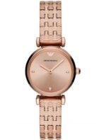 Sku: AR11342 Case Size: 28 mm Movement: Two Hand Platform: N/A Strap Material: Stainless Steel Strap Colour: Rose Gold Case Water Resistance: 3 ATM Case Material: Stainless Stee