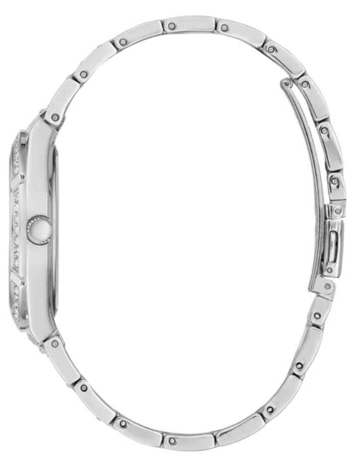 Montre Guess GW0312L1 pour femme avec cadran bleu et bracelet argenté