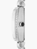 Montre de luxe pour femme avec boite et sachet EMPORIO ARMANI Garantie de 2ans Bracelet en acier inoxydable Boîtier en acier inoxydable Montre pour femme à mouvement Quartz Type d’affichage : Analogique Diamètre du cadran : 26 millimètres