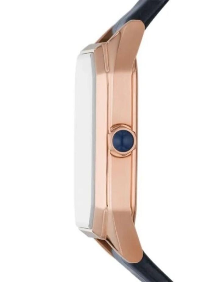 BAND COLOUR Blue BAND MATERIAL Leather BAND WIDTH 14 Millimeters BEZEL FUNCTION Others BEZEL MATERIAL Stainless Steel BRAND Emporio Armani CALENDAR TYPE No Calendar CASE DIAMETER 24 Millimeters CASE MATERIAL Stainless Steel CASE THICKNESS 7 Millimeters