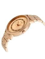Marque: Guess Modèle: W0933L3 Boîtier: Diamètre : 40 mm Epaisseur : 9 mm Acier inoxydable Cadran: Verre : Minéral Gold Bracelet: Largeur : 18 mm Acier inoxydable Etanchéité: 30 m (3 ATM) Type de boucle: Boucle simple