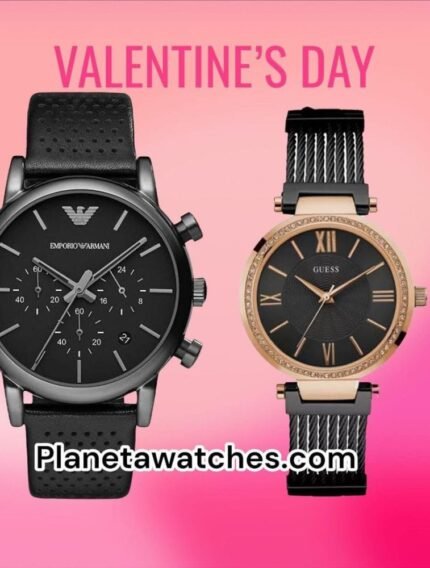 Pack Couple MONTRE Emporio Armani Homme + GUESS Femme