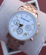 Montre femme Michael Kors MK5057 Ritz chronographe bracelet acier