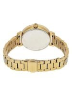 Marque: Michael Kors Modèle: Darci Boîtier: Diamètre : 36 mm Epaisseur : 7 mm Acier inoxydable Black Cadran: Verre : Minéral Black Bracelet: Largeur : 14 mm Acier inoxydable Black Etanchéité: 50 m (5 ATM) Type de boucle: Boucle déployante
