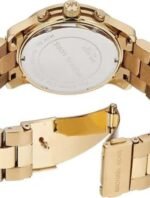 Marque: Michael Kors Modèle:runway runway Boîtier: Diamètre : 37 mm Epaisseur : 11 mm Acier inoxydable GOLD Cadran: Verre : Minéral GOLD Bracelet: Largeur : 20 mm Acier inoxydable gold Etanchéité: 100 m (10 ATM) Type de boucle: Boucle déployante Détails techniques: Dateur Chronomètre