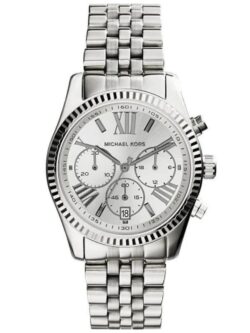 Marque: Michael Kors Modèle: Lexington Boîtier: Diamètre : 38 mm Epaisseur : 12 mm Acier inoxydable Bronze Cadran: Verre : Minéral Argent Bracelet: Largeur : 20 mm Acier inoxydable Bronze Etanchéité: 100 m (10 ATM) Type de boucle: Boucle déployante Détails techniques: Dateur Chronomètre