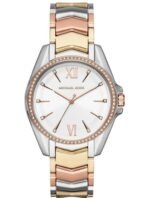 Marque: Michael Kors Modèle: Analogique Boîtier: Diamètre : 36 mm Epaisseur : 8 mm Acier inoxydable Bronze Cadran: Verre : Minéral Bronze Bracelet: Acier inoxydable Bronze Etanchéité: 50 m (5 ATM) Type de boucle: Boucle déployant