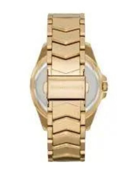 Marque: Michael Kors Modèle: Whitney Boîtier: Diamètre : 3_mm Epaisseur : 8 mm Acier inoxydable Bronze Cadran: Verre : Minéral Bronze Bracelet: Acier inoxydable Bronze Etanchéité: 50 m (5 ATM) Type de boucle: Boucle déployant