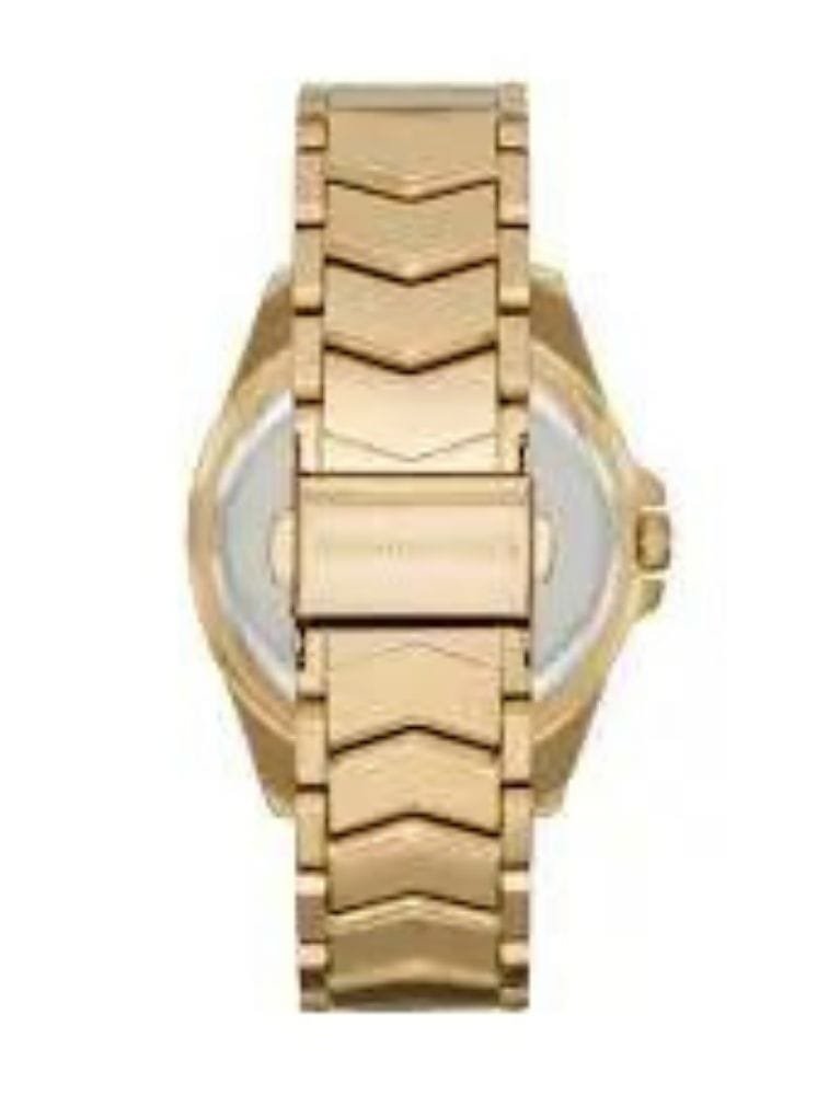 Marque: Michael Kors Modèle: Whitney Boîtier: Diamètre : 3_mm Epaisseur : 8 mm Acier inoxydable Bronze Cadran: Verre : Minéral Bronze Bracelet: Acier inoxydable Bronze Etanchéité: 50 m (5 ATM) Type de boucle: Boucle déployant