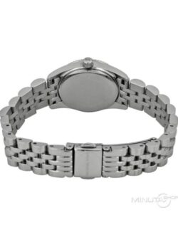 Marque: Michael Kors Modèle: Lexington Boîtier: Diamètre : 26 mm Epaisseur : 8.5 mm Acier inoxydable Idéal pour petit poignet Cadran: Verre : Minéral Argent Bracelet: Largeur : 12.5 mm Acier inoxydable Argent, doré Type de boucle: Boucle déployante Etanchéité: 100 m (10 ATM) Détails techniques: Dateur Chronomètre