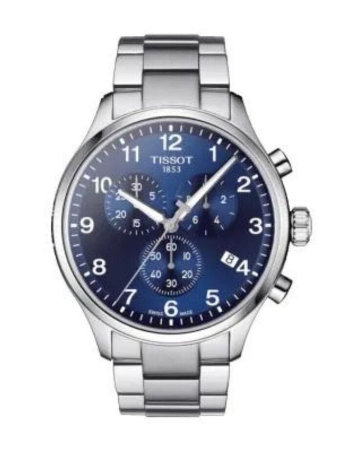 CARACTÉRISTIQUES COULEUR Bleu COULEUR DU BRACELET Argent MATIÈRE BRACELET Acier Inoxydable MOUVEMENT Quartz Suisse
