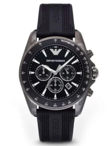 Montre Emporio Armani AR11028 Sigma avec boîtier camouflage et bracelet en silicone pour homme au Maroc.