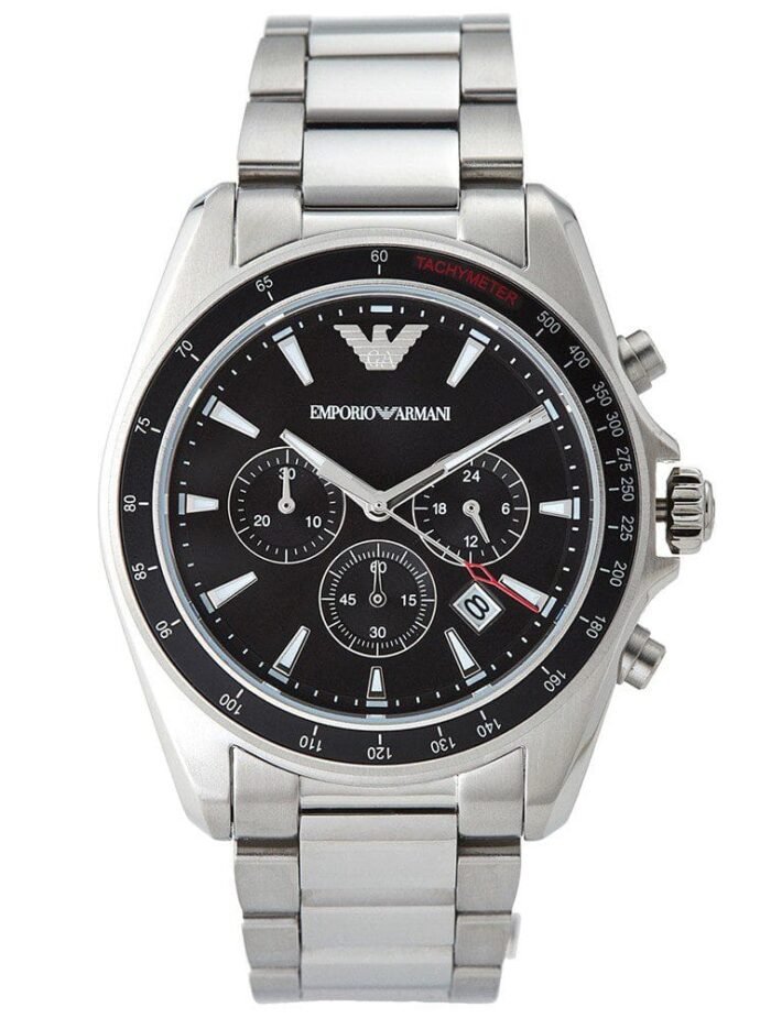 MONTRE Emporio Armani SIGMA BLACK CHRONOGRAPH AR6098