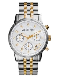Montre femme Michael Kors MK5057 Ritz chronographe bracelet acier