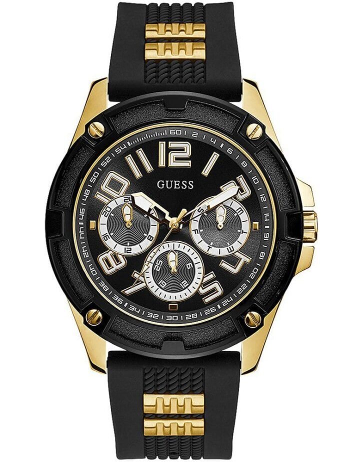 MONTRE Guess Delta Black Silicone GW0051G2