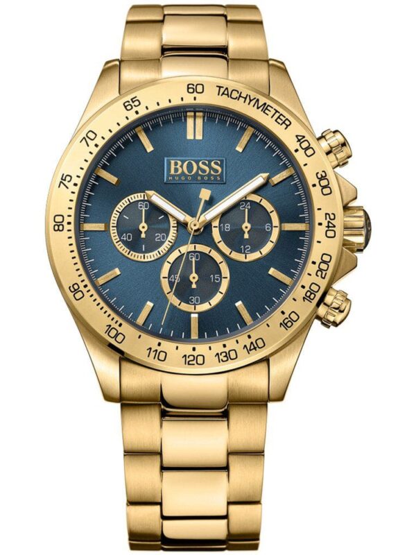 Montre Hugo Boss 1513340 Bleu et Or