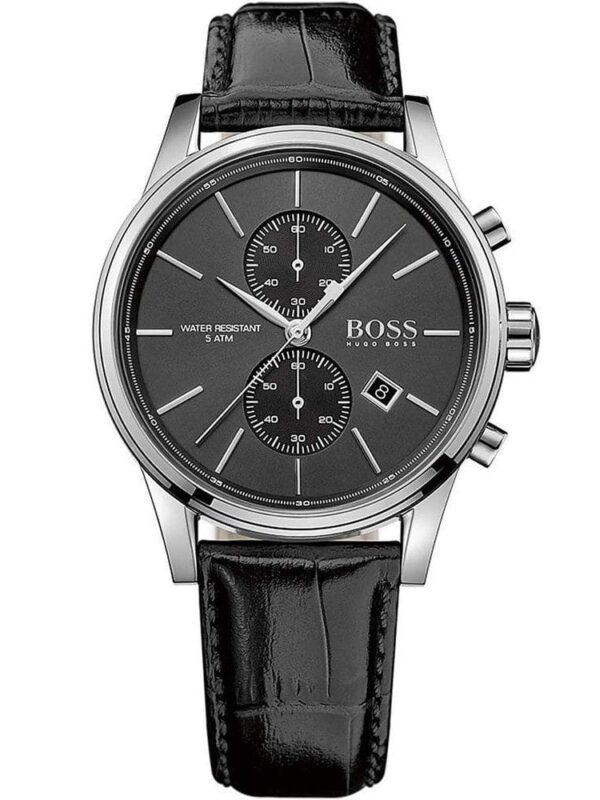 Montre Hugo Boss Jet 1513279 Cuir Noir