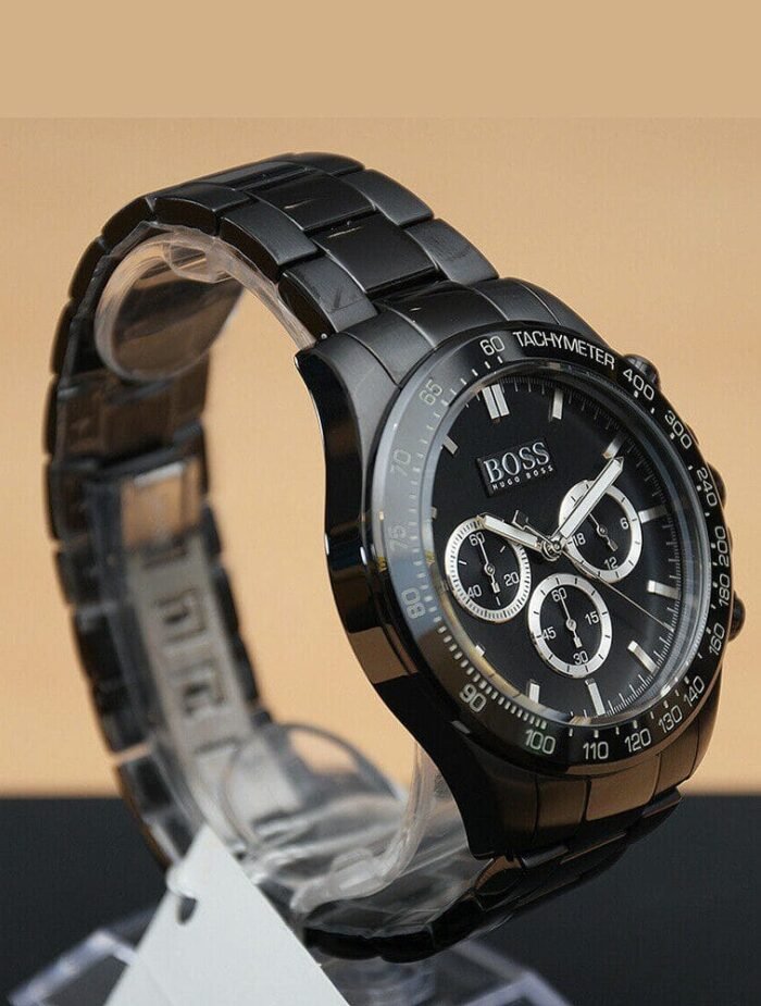 montre hugo boss pour homme talent black 1513197 prix maroc casablanca fes marrakech (1)