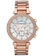 Montre Michael Kors MK5781 Maroc couleur or rose avec cadran en nacre pour femme au Maroc.