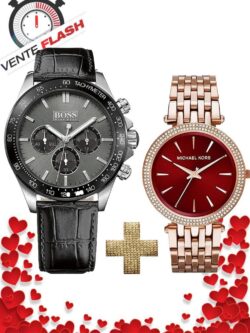 Pack Couple MONTRE Hugo Boss Homme + Michael Kors Femme