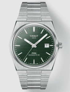 montre Tissot PRX Powermatic 80 T1374071109100 vert