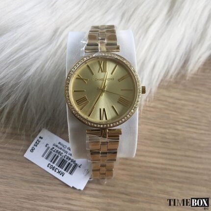 Montre femme dorée Michael Kors MK3903 avec bracelet en acier inoxydable élégant