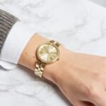 Montre femme dorée Michael Kors MK3903 avec bracelet en acier inoxydable élégant