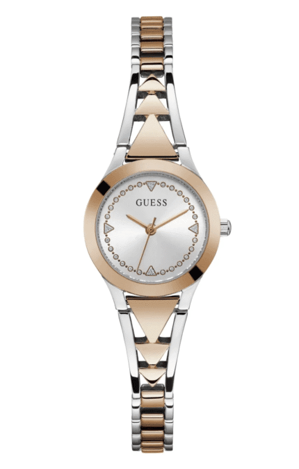 Montre Guess GW0609L3 Tessa femme bicolore argenté et or rose