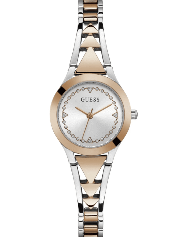 Montre Guess GW0609L3 Tessa femme bicolore argenté et or rose