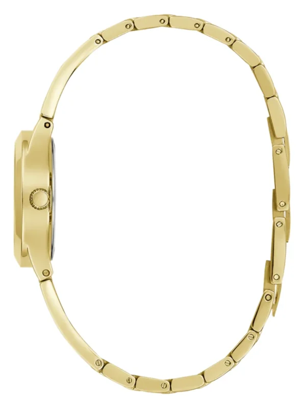 Montre femme Guess GW0609L2 Tessa dorée avec bracelet en acier inoxydable et cadran doré sunray