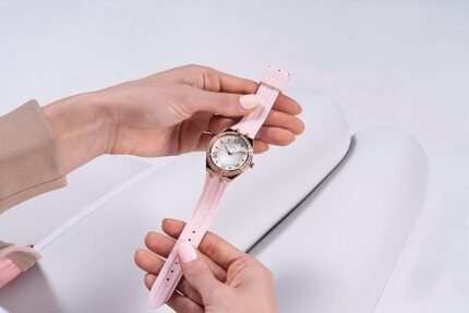 Montre Guess pour femme Cosmo GW0034L3 avec bracelet rose
