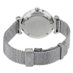 Fermoir à clip ajustable du bracelet milanais de la montre Armani AR1955 au Maroc.