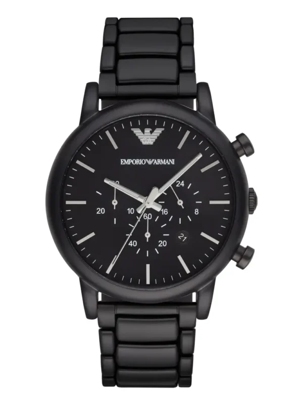 Montre Emporio Armani AR1895 Luigi "full black" pour homme au Maroc.