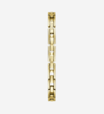 Bracelet en acier doré de la petite montre femme Guess GW0680L2 au Maroc.