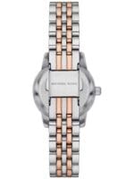 Fermoir et bracelet bicolore (argenté/or rose) de la petite montre femme MK4817 au Maroc.