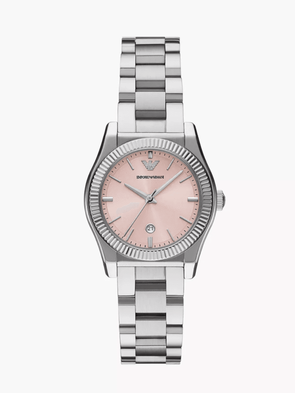 Montre Emporio Armani Federica (AR11658) avec cadran rose 32mm pour femme au Maroc.