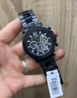 Montre Guess GW0539G3 Maroc main homme détail taille 46mm octogonale