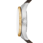 Montre Michael Kors MK4745 Maroc profil couronne argentée détail boîtier 38mm