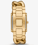 Montre Michael Kors Emery MK7300 dorée avec maillons XXL pour femme au Maroc.