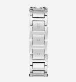 Montre GUESS GW0807L1 argentée avec maillons ajustables G-links pour femme au Maroc.