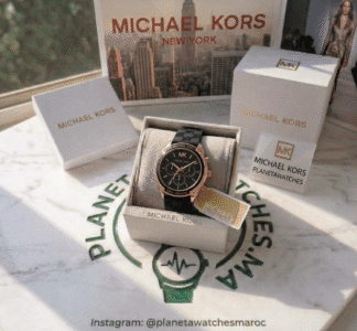 Montres pour femmes et hommes au Maroc Montre Michael Kors Jessa MK7266 or et noir – Planetawatches sur Instagram