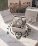 Montre Michael Kors Pyper MK4338 écrin officiel authentique PlanetaWatches livraison Maroc.