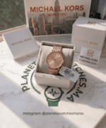 Montre Michael Kors Pyper MK4340 écrin officiel authentique PlanetaWatches livraison Maroc.