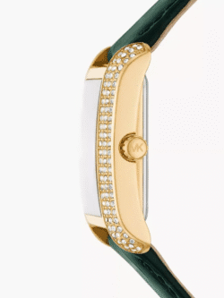 Michael Kors Emery MK4697 boîtier doré cristaux cadran vert