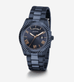 Montre Guess Day/Date Watch GW0265G9 profil bracelet acier bleu navy