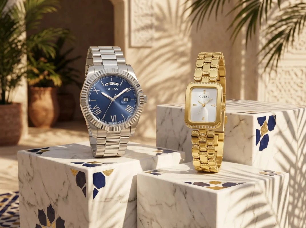 Montres pour femmes et hommes au Maroc Montres pour femmes et hommes au Maroc : collection Guess