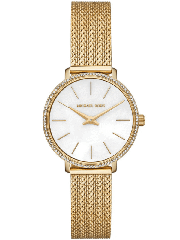 Montre Michael Kors Pyper MK4619 femme cadran nacré bracelet doré