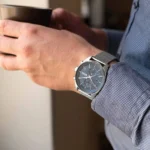 boss skytraveller 1514149 angle poignet cadran bleu pour homme au maroc