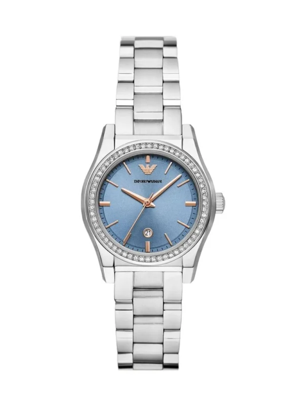 emporio armani ar11593 montre femme cadran bleu glacier au maroc